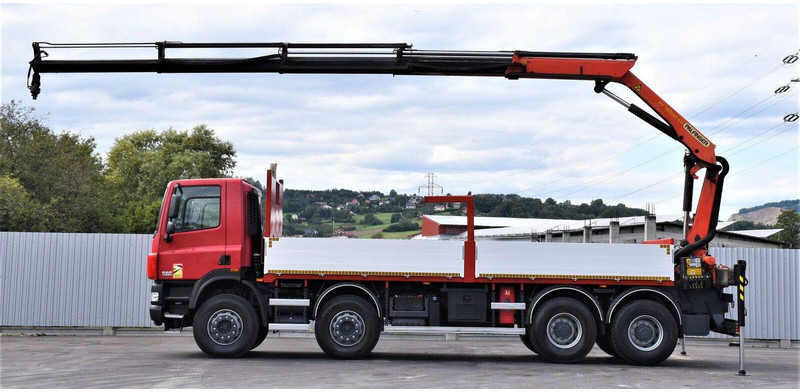 DAF CF 85.410 - Platforminis/ Bortinis sunkvežimis, Sunkvežimis su kranu: foto 5 DAF CF 85.410 - Platforminis/ Bortinis sunkvežimis, Sunkvežimis su kranu: foto 5