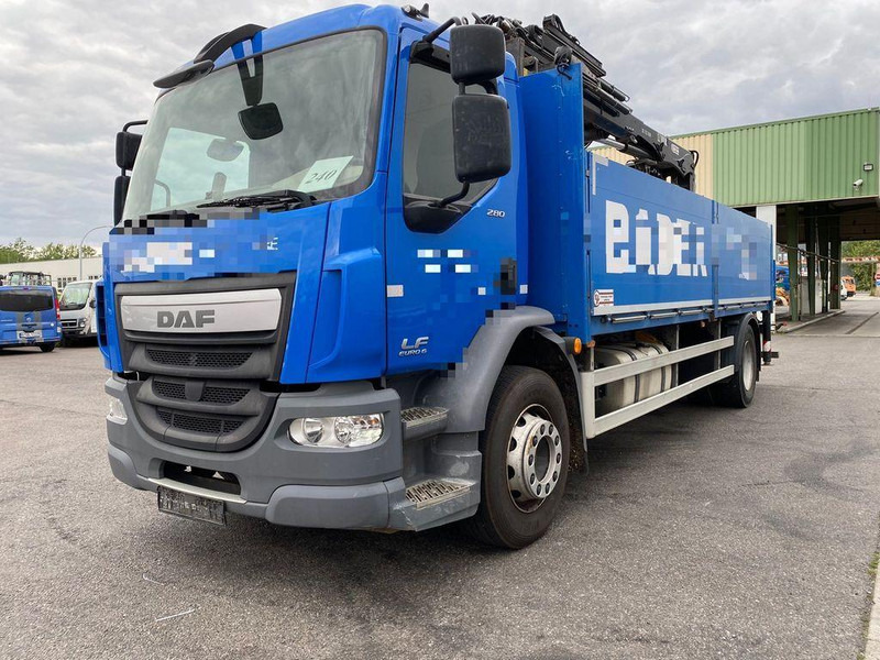 DAF LF 280 - Platforminis/ Bortinis sunkvežimis, Sunkvežimis su kranu: foto 4 DAF LF 280 - Platforminis/ Bortinis sunkvežimis, Sunkvežimis su kranu: foto 4