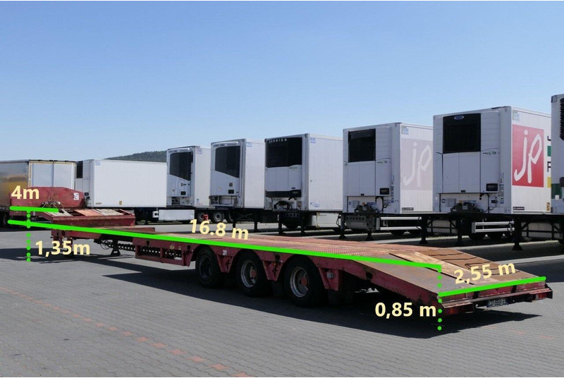 Faymonville NISKOPODWOZIE / ROZCIĄGANA / LAWETA / osie skrętne / wciągarka - Žemo profilio platforma puspriekabė: foto 2 Faymonville NISKOPODWOZIE / ROZCIĄGANA / LAWETA / osie skrętne / wciągarka - Žemo profilio platforma puspriekabė: foto 2