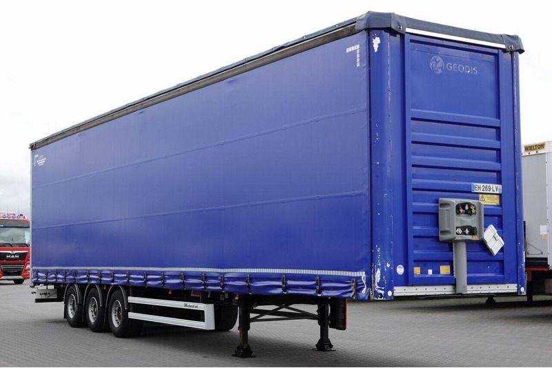 Fruehauf FIRANKA / MEGA / LOW DECK / BARDZO MOCNA PODŁOGA SZYNA-DESKA / - Tentinė puspriekabė: foto 1 Fruehauf FIRANKA / MEGA / LOW DECK / BARDZO MOCNA PODŁOGA SZYNA-DESKA / - Tentinė puspriekabė: foto 1