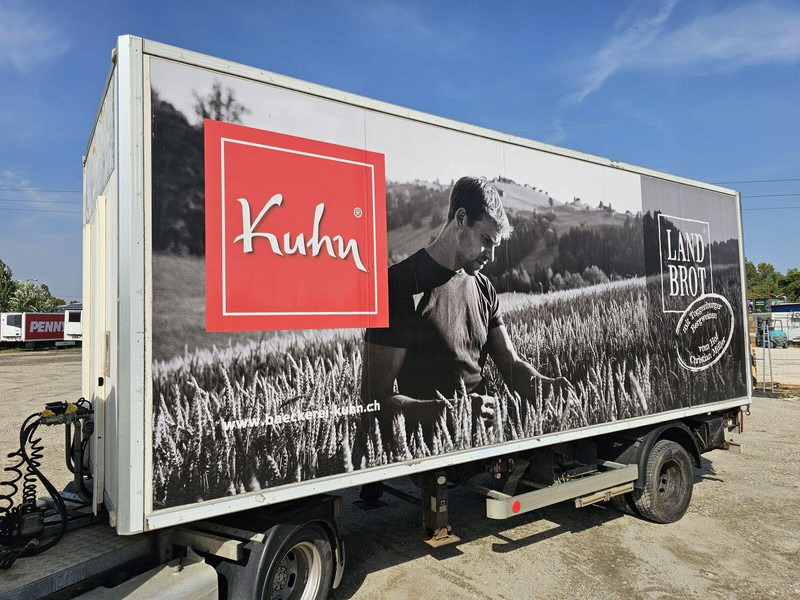 Geser BE Koffer semi-trailer + DHollandia LBW - Furgonas puspriekabė: foto 2 Geser BE Koffer semi-trailer + DHollandia LBW - Furgonas puspriekabė: foto 2