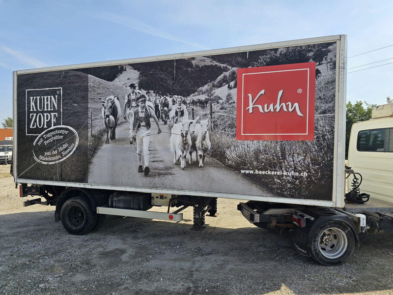 Geser BE Koffer semi-trailer + DHollandia LBW - Furgonas puspriekabė: foto 1 Geser BE Koffer semi-trailer + DHollandia LBW - Furgonas puspriekabė: foto 1