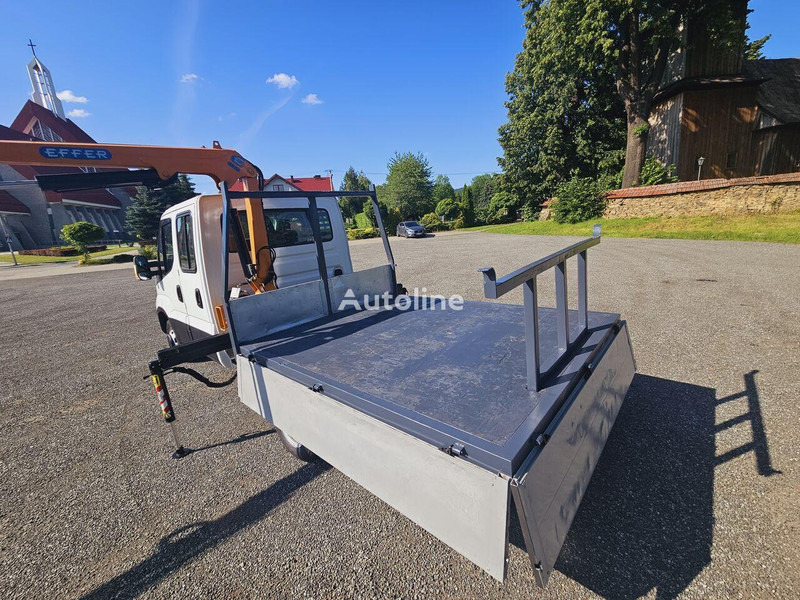 Iveco Daily 35c-15 Doka flatbed + crane Effer - Bortinis automobilis, Komercinis automobilis su dviguba kabina: foto 3 Iveco Daily 35c-15 Doka flatbed + crane Effer - Bortinis automobilis, Komercinis automobilis su dviguba kabina: foto 3