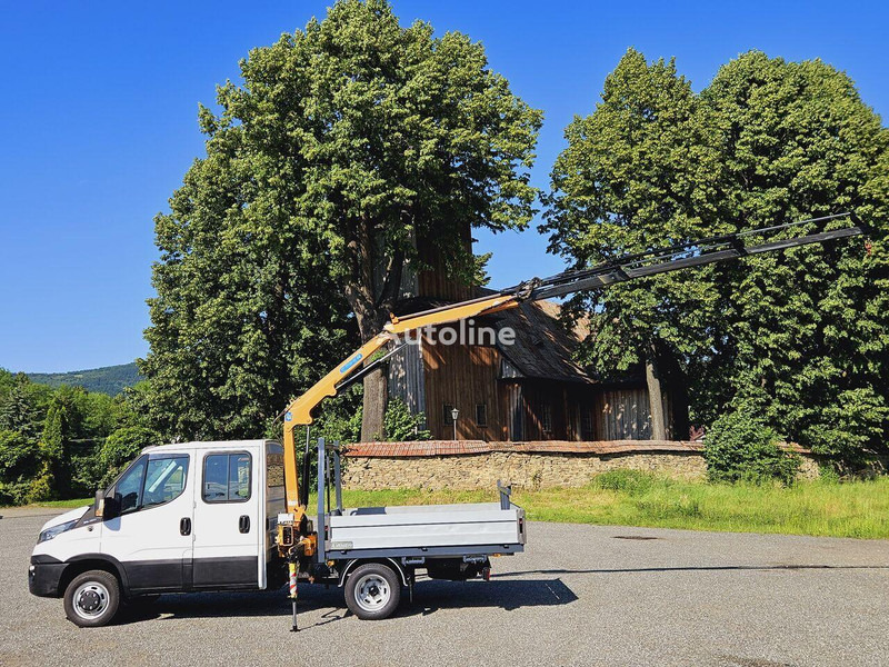 Iveco Daily 35c-15 Doka flatbed + crane Effer - Bortinis automobilis, Komercinis automobilis su dviguba kabina: foto 2 Iveco Daily 35c-15 Doka flatbed + crane Effer - Bortinis automobilis, Komercinis automobilis su dviguba kabina: foto 2