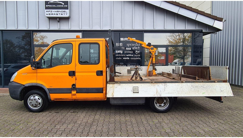 Iveco Daily 50C15 Doka Flatbed + Crane Hummel GSK 500 - Platforminis/ Bortinis sunkvežimis, Sunkvežimis su kranu: foto 3 Iveco Daily 50C15 Doka Flatbed + Crane Hummel GSK 500 - Platforminis/ Bortinis sunkvežimis, Sunkvežimis su kranu: foto 3