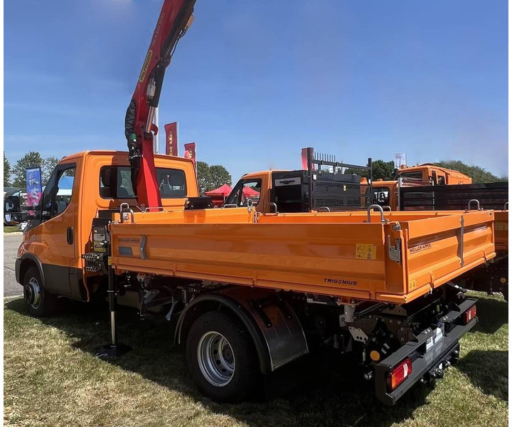 Iveco Daily 70C18H - Flatbed+crane - Platforminis/ Bortinis sunkvežimis, Sunkvežimis su kranu: foto 2 Iveco Daily 70C18H - Flatbed+crane - Platforminis/ Bortinis sunkvežimis, Sunkvežimis su kranu: foto 2