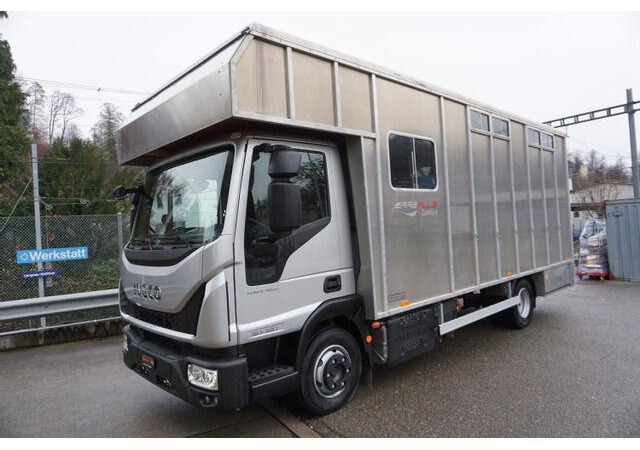 Iveco EUROCARGO 80-190 Lószállító - Gyvulių pervežimo sunkvežimis: foto 1 Iveco EUROCARGO 80-190 Lószállító - Gyvulių pervežimo sunkvežimis: foto 1