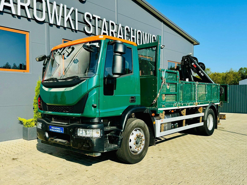 Iveco Eurocargo 180E25 - Platforminis/ Bortinis sunkvežimis, Sunkvežimis su kranu: foto 2 Iveco Eurocargo 180E25 - Platforminis/ Bortinis sunkvežimis, Sunkvežimis su kranu: foto 2
