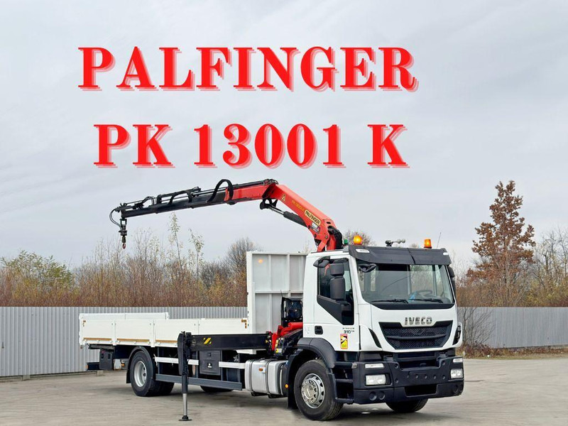 Iveco Stralis 310 PRITSCHE 7,80m +KRAN +FUNK - Platforminis/ Bortinis sunkvežimis, Sunkvežimis su kranu: foto 1 Iveco Stralis 310 PRITSCHE 7,80m +KRAN +FUNK - Platforminis/ Bortinis sunkvežimis, Sunkvežimis su kranu: foto 1