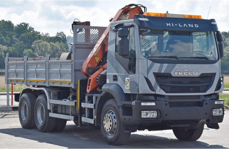 Iveco TRAKKER 410 - Savivartis sunkvežimis, Sunkvežimis su kranu: foto 3 Iveco TRAKKER 410 - Savivartis sunkvežimis, Sunkvežimis su kranu: foto 3