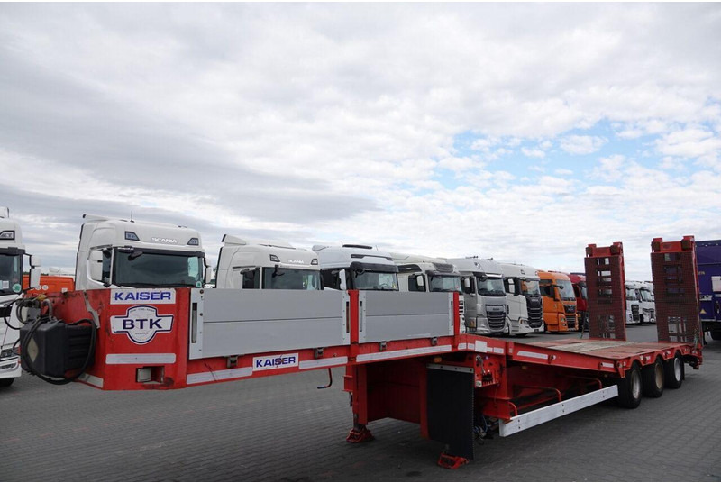Kaiser S450 / NACZEPA LAWETA / NISKOPODWOZIE / PODEST HYDRAULICZNY / NA - Žemo profilio platforma puspriekabė: foto 4 Kaiser S450 / NACZEPA LAWETA / NISKOPODWOZIE / PODEST HYDRAULICZNY / NA - Žemo profilio platforma puspriekabė: foto 4