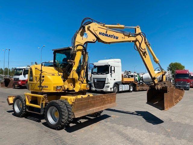 Komatsu PW 118 MR-8 - Ratinis ekskavatorius: foto 5 Komatsu PW 118 MR-8 - Ratinis ekskavatorius: foto 5