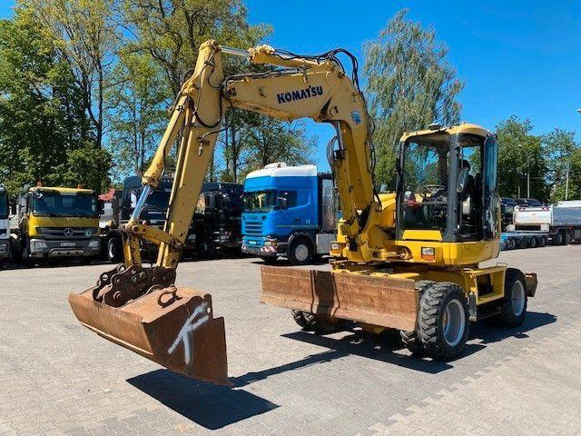 Komatsu PW 118 MR-8 - Ratinis ekskavatorius: foto 3 Komatsu PW 118 MR-8 - Ratinis ekskavatorius: foto 3