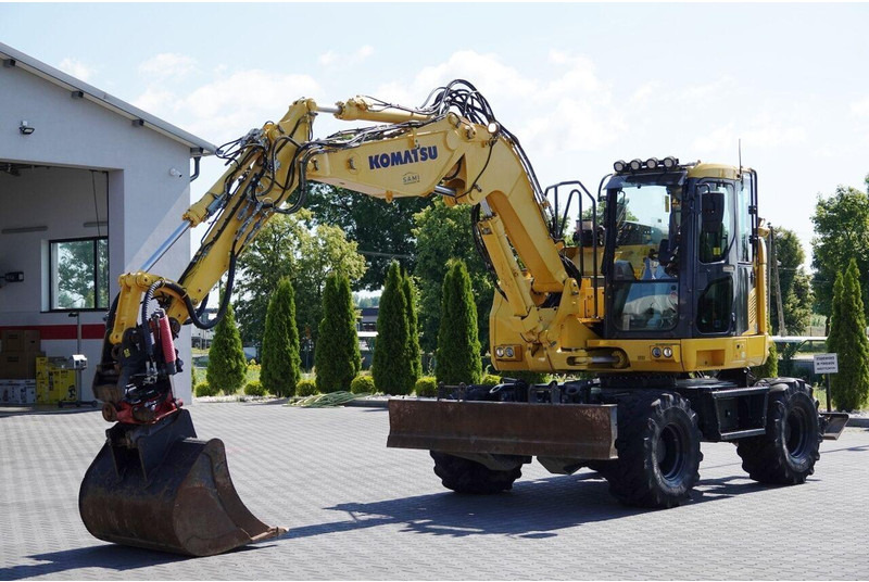 Komatsu PW 118 MR / KOPARKA KOŁOWA / 2019 ROK / TILT OBROTNICA / KAMERA - Ratinis ekskavatorius: foto 2 Komatsu PW 118 MR / KOPARKA KOŁOWA / 2019 ROK / TILT OBROTNICA / KAMERA - Ratinis ekskavatorius: foto 2