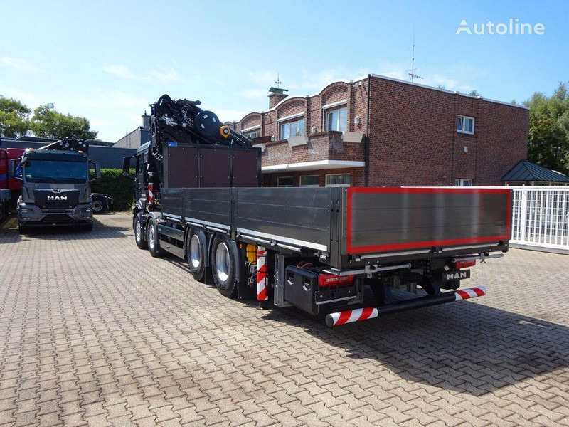 MAN 35.510 - Flatbed+crane - Platforminis/ Bortinis sunkvežimis, Sunkvežimis su kranu: foto 4 MAN 35.510 - Flatbed+crane - Platforminis/ Bortinis sunkvežimis, Sunkvežimis su kranu: foto 4