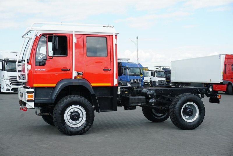 MAN LE 220 / 4 X 4 / DOKA / DO ZABUDOWY / KAMPER - Važiuoklės sunkvežimis: foto 3 MAN LE 220 / 4 X 4 / DOKA / DO ZABUDOWY / KAMPER - Važiuoklės sunkvežimis: foto 3