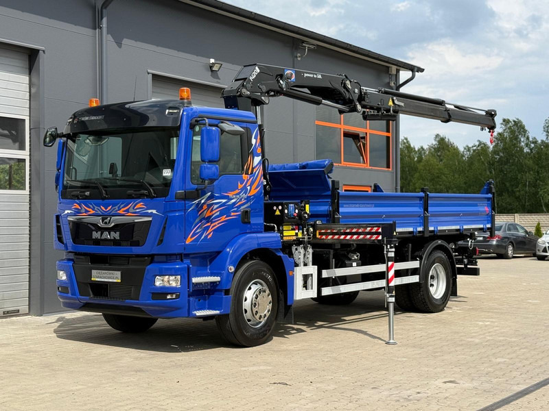 MAN MAN TGM TGL TGS 18.250 // E6 // wywrotka + HDS HMF z pilotem // - Savivartis sunkvežimis: foto 2 MAN MAN TGM TGL TGS 18.250 // E6 // wywrotka + HDS HMF z pilotem // - Savivartis sunkvežimis: foto 2