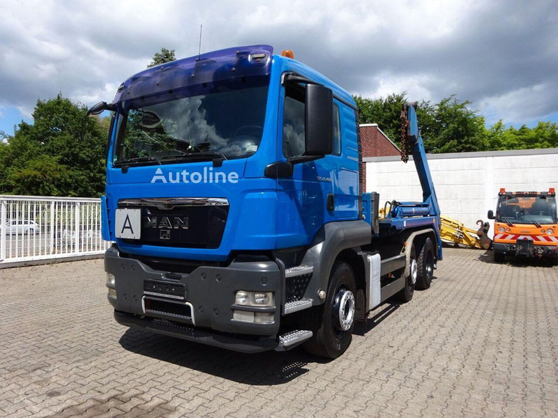 MAN TGA 26.400 - Skip loader - Konteineris-vežimus/ Sukeisti kūną sunkvežimis: foto 1 MAN TGA 26.400 - Skip loader - Konteineris-vežimus/ Sukeisti kūną sunkvežimis: foto 1
