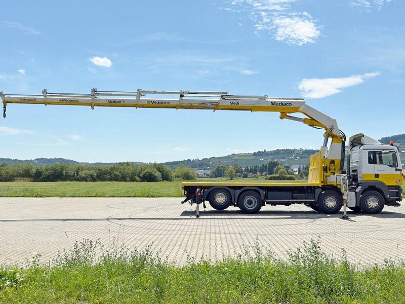MAN TGA 35.430 * HIAB 700 E - 6 + FUNK* TOPZUSTAND - Platforminis/ Bortinis sunkvežimis, Sunkvežimis su kranu: foto 5 MAN TGA 35.430 * HIAB 700 E - 6 + FUNK* TOPZUSTAND - Platforminis/ Bortinis sunkvežimis, Sunkvežimis su kranu: foto 5