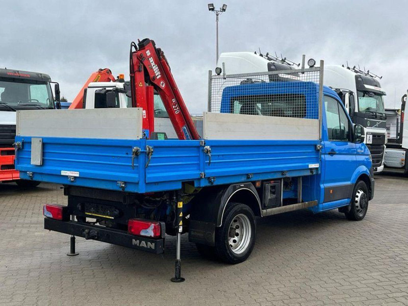 MAN TGE 6.120 Flatbed + Crane Maxilift ML 270 L.3H - Platforminis/ Bortinis sunkvežimis, Sunkvežimis su kranu: foto 3 MAN TGE 6.120 Flatbed + Crane Maxilift ML 270 L.3H - Platforminis/ Bortinis sunkvežimis, Sunkvežimis su kranu: foto 3