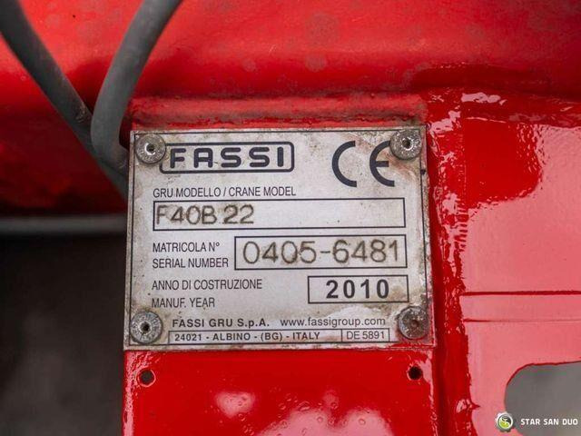 Platforminis/ Bortinis sunkvežimis, Sunkvežimis su kranu MAN TGM 13.290 4x4 FASSI F40B22 Crane Camper DOKA: foto 18