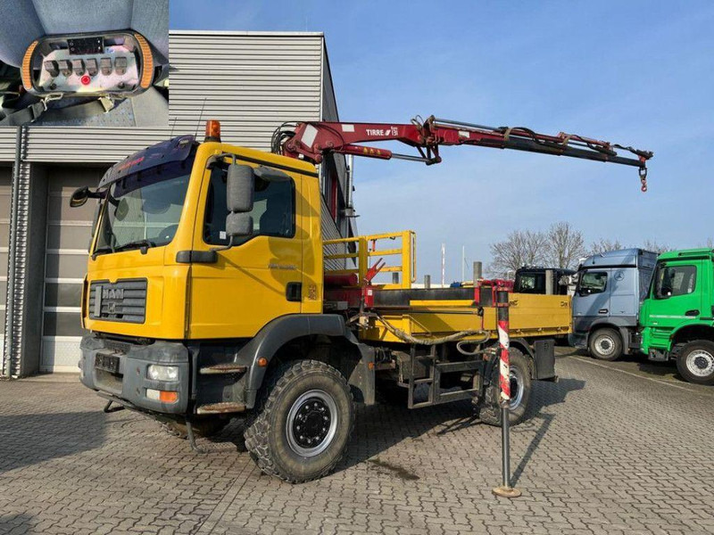 MAN TGM 18.280 4x4 Crane Tirre Euro 131 - Platforminis/ Bortinis sunkvežimis, Sunkvežimis su kranu: foto 3 MAN TGM 18.280 4x4 Crane Tirre Euro 131 - Platforminis/ Bortinis sunkvežimis, Sunkvežimis su kranu: foto 3
