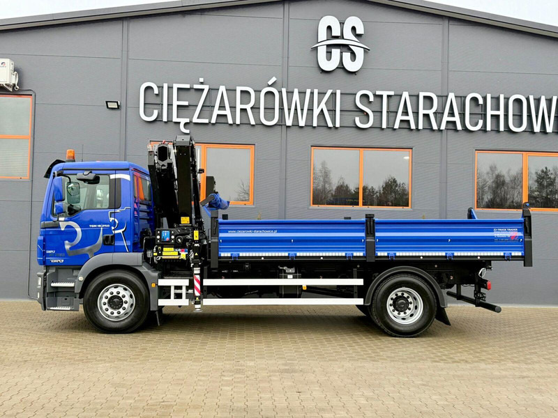 MAN TGM TGL TGS 18.250 // wywrotka 3-S + HDS HMF 1420 - K2 // bu - Savivartis sunkvežimis, Sunkvežimis su kranu: foto 4 MAN TGM TGL TGS 18.250 // wywrotka 3-S + HDS HMF 1420 - K2 // bu - Savivartis sunkvežimis, Sunkvežimis su kranu: foto 4