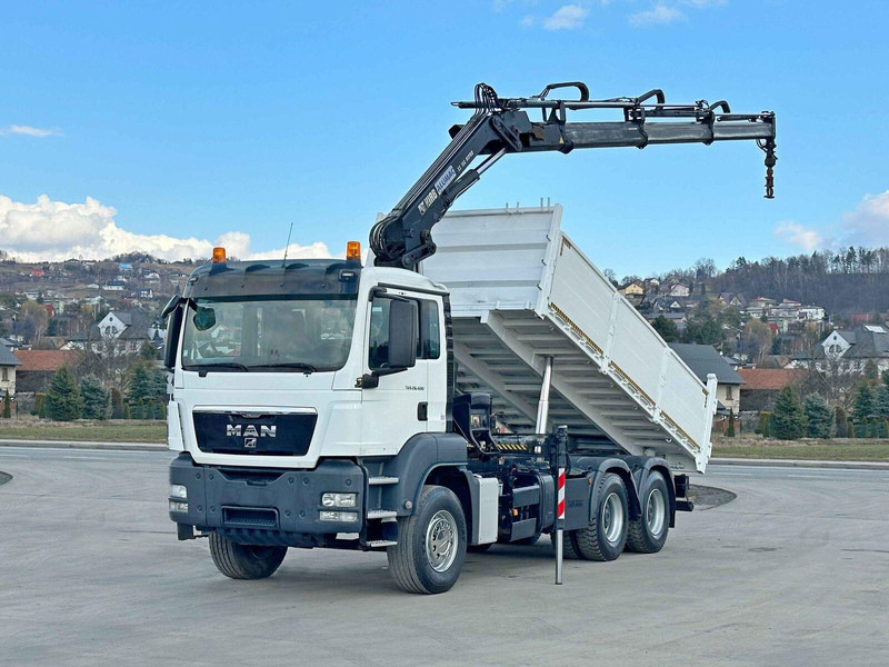 MAN TGS 26.400 * HIAB 166 ES - 3 HIPRO + FUNK * 6x4 - Savivartis sunkvežimis, Sunkvežimis su kranu: foto 2 MAN TGS 26.400 * HIAB 166 ES - 3 HIPRO + FUNK * 6x4 - Savivartis sunkvežimis, Sunkvežimis su kranu: foto 2