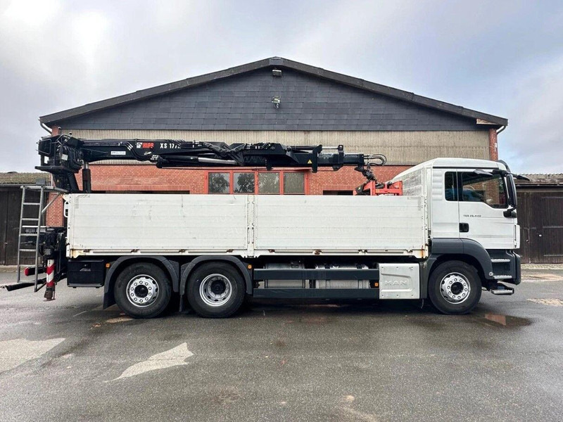 MAN TGS 26.440 6x2 Flatbed + Crane Hiab 177 K - Platforminis/ Bortinis sunkvežimis, Sunkvežimis su kranu: foto 5 MAN TGS 26.440 6x2 Flatbed + Crane Hiab 177 K - Platforminis/ Bortinis sunkvežimis, Sunkvežimis su kranu: foto 5