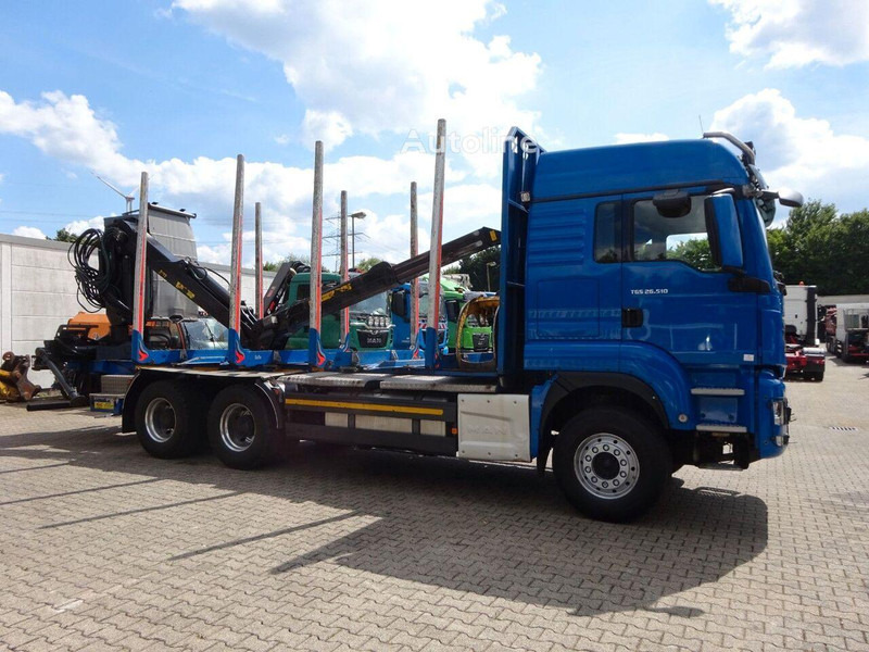 MAN TGS 26.510 - Timber truck+crane - Miškovežis, Sunkvežimis su kranu: foto 5 MAN TGS 26.510 - Timber truck+crane - Miškovežis, Sunkvežimis su kranu: foto 5