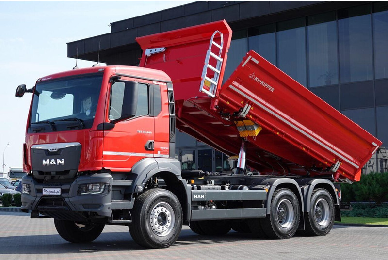 MAN TGS 33.440 / 6X4 / WYWROTKA 3 STRONNA / HYDROBURTA / BORDMATIC / - Savivartis sunkvežimis: foto 1 MAN TGS 33.440 / 6X4 / WYWROTKA 3 STRONNA / HYDROBURTA / BORDMATIC / - Savivartis sunkvežimis: foto 1