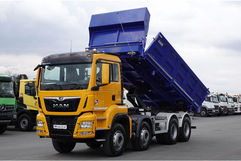 MAN TGS 35.500 / 8x4 / WYWROTKA / HYDROBURTA / BORDMATIK / NAVI / 20 - Savivartis sunkvežimis: foto 2 MAN TGS 35.500 / 8x4 / WYWROTKA / HYDROBURTA / BORDMATIK / NAVI / 20 - Savivartis sunkvežimis: foto 2