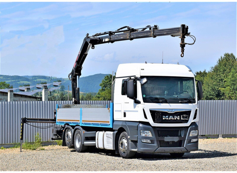 MAN TGX 26.440 - Platforminis/ Bortinis sunkvežimis, Sunkvežimis su kranu: foto 2 MAN TGX 26.440 - Platforminis/ Bortinis sunkvežimis, Sunkvežimis su kranu: foto 2