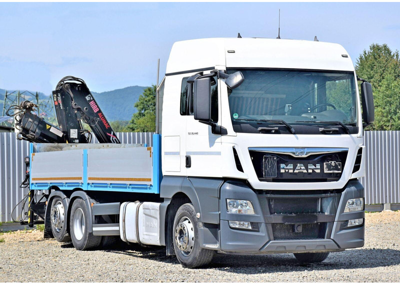 MAN TGX 26.440 - Platforminis/ Bortinis sunkvežimis, Sunkvežimis su kranu: foto 4 MAN TGX 26.440 - Platforminis/ Bortinis sunkvežimis, Sunkvežimis su kranu: foto 4