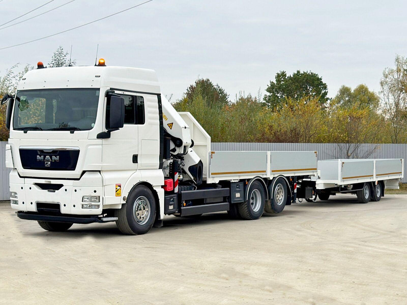 MAN TGX 26.440 * PK 41002-EH + FUNK + Anhänger*TOP - Platforminis/ Bortinis sunkvežimis, Sunkvežimis su kranu: foto 3 MAN TGX 26.440 * PK 41002-EH + FUNK + Anhänger*TOP - Platforminis/ Bortinis sunkvežimis, Sunkvežimis su kranu: foto 3