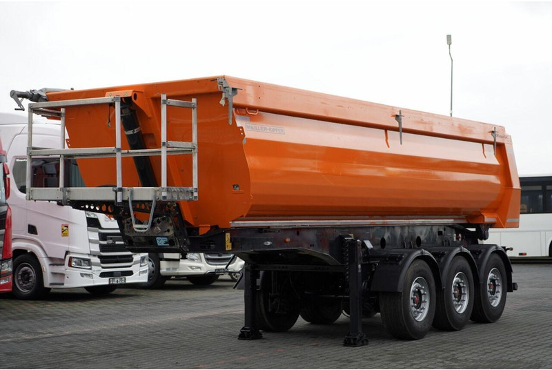 Meiller KIPPER WYWROTKA 26 m3 / STALOWA / RYNNA WANNA HP / OŚ PODNOSZON - Savivartis puspriekabė: foto 2 Meiller KIPPER WYWROTKA 26 m3 / STALOWA / RYNNA WANNA HP / OŚ PODNOSZON - Savivartis puspriekabė: foto 2