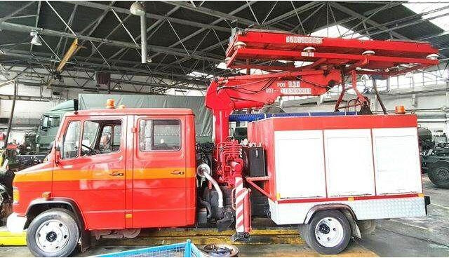 Mercedes-Benz 814 DHL ATLAS RAIL ROAD RAILWAY ZWEIWEG - Gaisrinė mašina: foto 1 Mercedes-Benz 814 DHL ATLAS RAIL ROAD RAILWAY ZWEIWEG - Gaisrinė mašina: foto 1