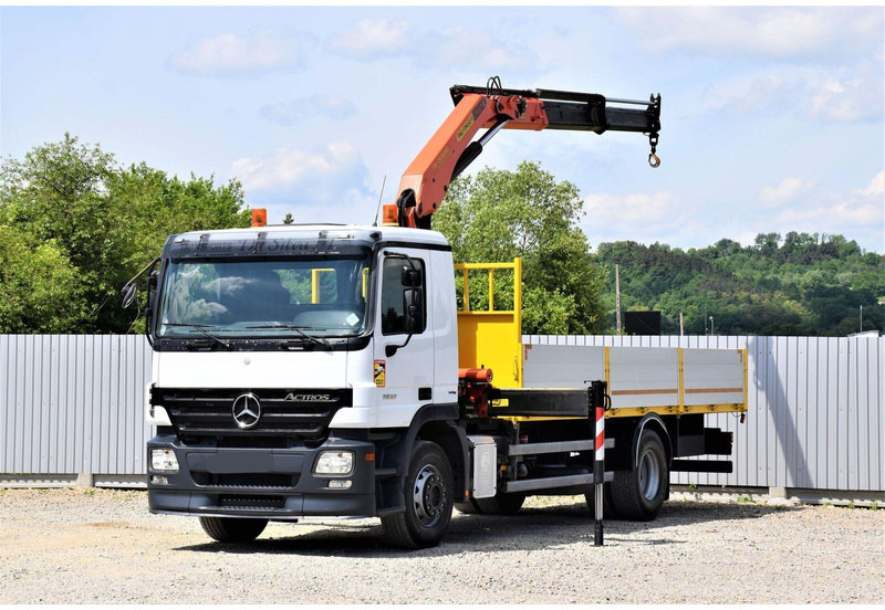 Mercedes-Benz ACTROS 1832 - Savivartis sunkvežimis, Sunkvežimis su kranu: foto 2 Mercedes-Benz ACTROS 1832 - Savivartis sunkvežimis, Sunkvežimis su kranu: foto 2