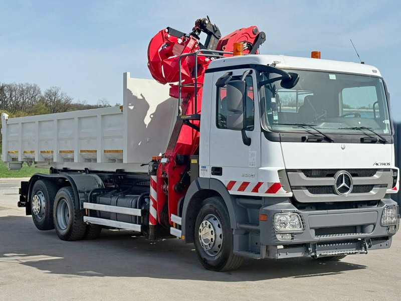 Mercedes-Benz ACTROS 2536 - Hook-lift sunkvežimis, Sunkvežimis su kranu: foto 5 Mercedes-Benz ACTROS 2536 - Hook-lift sunkvežimis, Sunkvežimis su kranu: foto 5