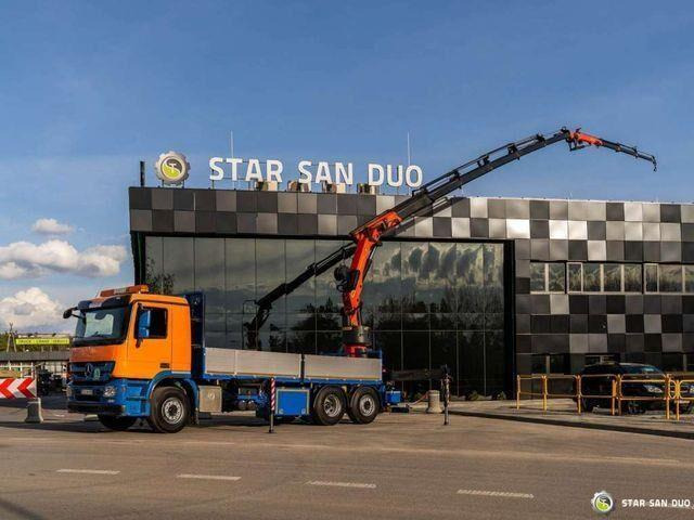 Mercedes-Benz ACTROS 2541 6x2 Palfinger PK 34002 Crane Winch - Platforminis/ Bortinis sunkvežimis, Sunkvežimis su kranu: foto 3 Mercedes-Benz ACTROS 2541 6x2 Palfinger PK 34002 Crane Winch - Platforminis/ Bortinis sunkvežimis, Sunkvežimis su kranu: foto 3