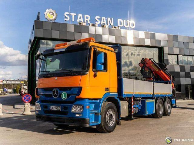 Mercedes-Benz ACTROS 2541 6x2 Palfinger PK 34002 Crane Winch - Platforminis/ Bortinis sunkvežimis, Sunkvežimis su kranu: foto 5 Mercedes-Benz ACTROS 2541 6x2 Palfinger PK 34002 Crane Winch - Platforminis/ Bortinis sunkvežimis, Sunkvežimis su kranu: foto 5