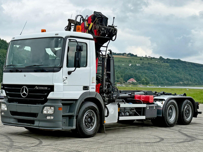 Mercedes-Benz ACTROS 2541 ABROLLKIPPER EPSILON E140Z81 TOP - Hook-lift sunkvežimis, Sunkvežimis su kranu: foto 4 Mercedes-Benz ACTROS 2541 ABROLLKIPPER EPSILON E140Z81 TOP - Hook-lift sunkvežimis, Sunkvežimis su kranu: foto 4