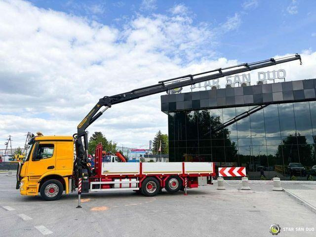 Mercedes-Benz ACTROS 2543 6x2 PalfingerPK 26002 EH Crane - Platforminis/ Bortinis sunkvežimis, Sunkvežimis su kranu: foto 2 Mercedes-Benz ACTROS 2543 6x2 PalfingerPK 26002 EH Crane - Platforminis/ Bortinis sunkvežimis, Sunkvežimis su kranu: foto 2