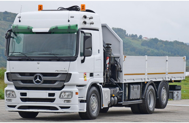 Mercedes-Benz ACTROS 2544 - Platforminis/ Bortinis sunkvežimis, Sunkvežimis su kranu: foto 3 Mercedes-Benz ACTROS 2544 - Platforminis/ Bortinis sunkvežimis, Sunkvežimis su kranu: foto 3