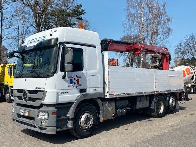 Mercedes-Benz ACTROS 2544 - Platforminis/ Bortinis sunkvežimis, Sunkvežimis su kranu: foto 2 Mercedes-Benz ACTROS 2544 - Platforminis/ Bortinis sunkvežimis, Sunkvežimis su kranu: foto 2
