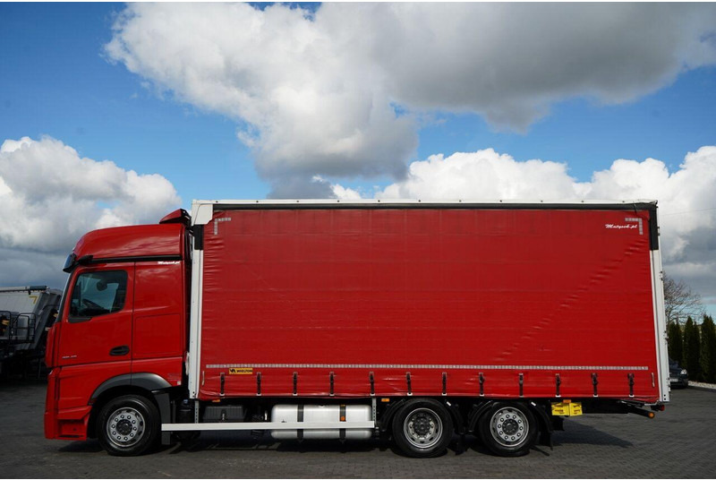 Mercedes-Benz ACTROS 2545 / SOLÓWKA / 6x2 / OŚ PODNOSZONA / BIG SPACE / WIELT - Tentinis sunkvežimis: foto 2 Mercedes-Benz ACTROS 2545 / SOLÓWKA / 6x2 / OŚ PODNOSZONA / BIG SPACE / WIELT - Tentinis sunkvežimis: foto 2