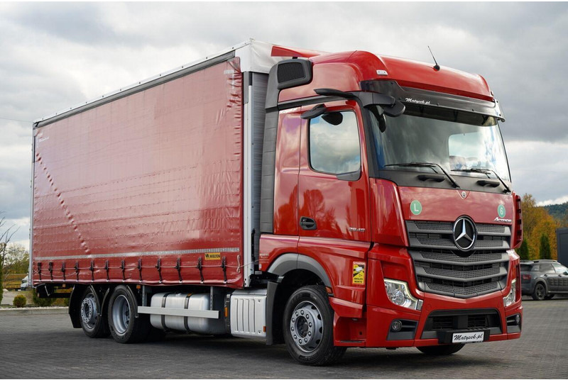 Mercedes-Benz ACTROS 2545 / SOLÓWKA / 6x2 / OŚ PODNOSZONA / BIG SPACE / WIELT - Tentinis sunkvežimis: foto 5 Mercedes-Benz ACTROS 2545 / SOLÓWKA / 6x2 / OŚ PODNOSZONA / BIG SPACE / WIELT - Tentinis sunkvežimis: foto 5