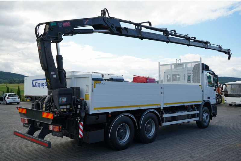 Mercedes-Benz ACTROS 2636 / 6x4 / SKRZYNIOWY 6,5 M + HDS HIAB / MOCNA PODŁOGA - Platforminis/ Bortinis sunkvežimis, Sunkvežimis su kranu: foto 5 Mercedes-Benz ACTROS 2636 / 6x4 / SKRZYNIOWY 6,5 M + HDS HIAB / MOCNA PODŁOGA - Platforminis/ Bortinis sunkvežimis, Sunkvežimis su kranu: foto 5