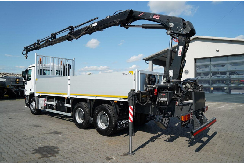 Mercedes-Benz ACTROS 2636 / 6x4 / SKRZYNIOWY 7 M + HDS HIAB -  WYSÓW 12,6 M / - Platforminis/ Bortinis sunkvežimis, Sunkvežimis su kranu: foto 5 Mercedes-Benz ACTROS 2636 / 6x4 / SKRZYNIOWY 7 M + HDS HIAB -  WYSÓW 12,6 M / - Platforminis/ Bortinis sunkvežimis, Sunkvežimis su kranu: foto 5