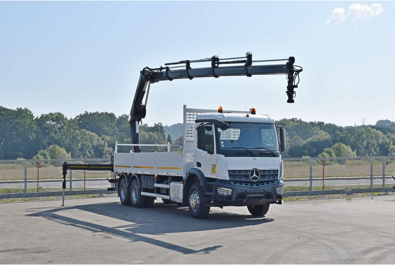 Mercedes-Benz ACTROS 2636 - Platforminis/ Bortinis sunkvežimis, Sunkvežimis su kranu: foto 2 Mercedes-Benz ACTROS 2636 - Platforminis/ Bortinis sunkvežimis, Sunkvežimis su kranu: foto 2